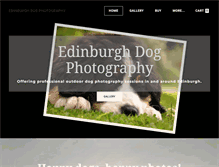 Tablet Screenshot of edinburghdogphotography.com